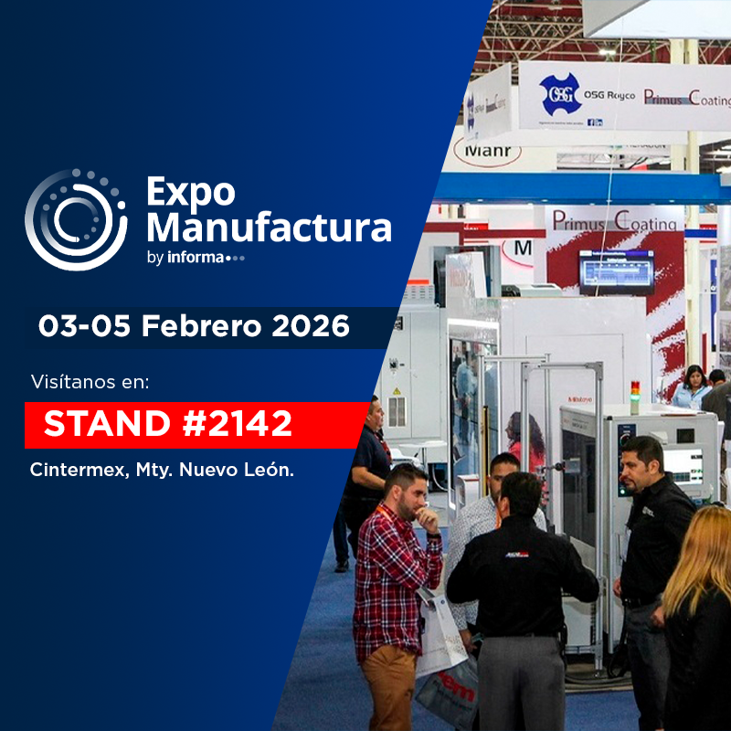 SotaTech estará presente en Expo Manufactura 2026, el evento líder de innovación y tecnología industrial en Latinoamérica, que se llevará a cabo del 3 al 5 de febrero en Cintermex Monterrey.